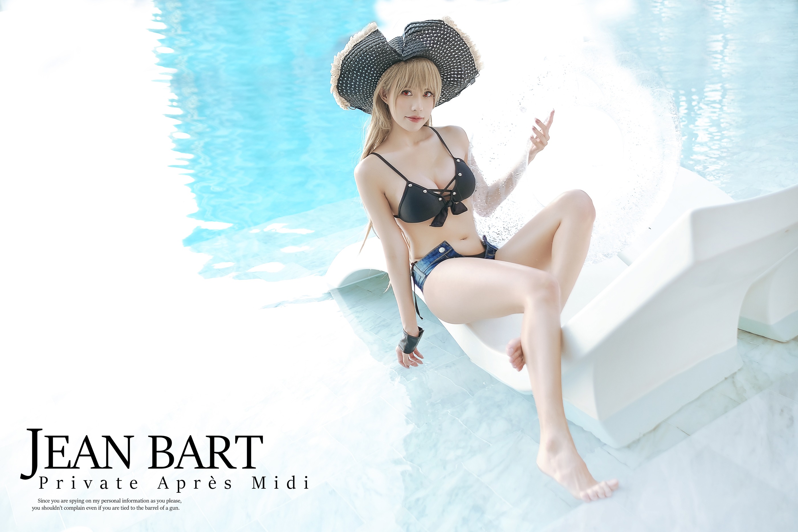 图片[1]-PingPing – NO.012 Jean Bart Swimsuit [12P]-XikXak